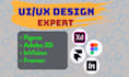 make professional and creative UI UX designs