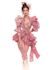 make a fashion illustration, portrait