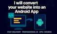 convert your website to android app
