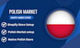 create a professional polish shopify store that sells