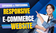 design responsive ecommerce website that drives results