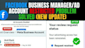 fix meta business manager, meta pixel and restricted ad accounts