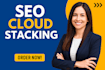 do high authority cloud stacking for SEO