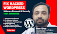 fix wordpress malware, remove virus, and recover hacked website fast