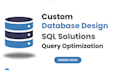 do custom database design,sql queries and erd