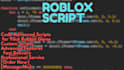 script for your roblox game as a professional scripter
