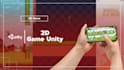 develop 2d game using unity for android or webgl and desktop