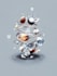 do 3d ring bracelet jewelry design with realistic renders