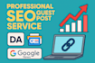 do SEO guest post backlink and publish news article, premium guest post service
