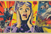 draw a retro vintage comic illustration