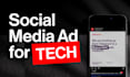 make professional animated ads for tech and ai companies