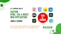 fix or rebuild custom website bugs, mern react  HTML CSS js issues