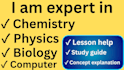 teach you physics, chemistry, biology, math and computer science