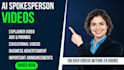 create custom ai spokesperson video with realistic human avatar in 4k uhd