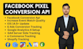 fix facebook pixel tracking conversion api google analytics in ecommerce website