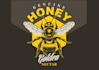 make modern honey bee logo for your business
