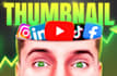 design CTR boosting youtube thumbnail