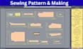 do sewing pattern maker for apparel and clo3d of your garments