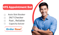 develop tools for appointment scheduling for vfs, embassy, visa booking platform