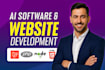 develop chatgpt ai website ai saas app ai chatbot ai software