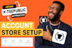 teepublic artist store create and set up professionally