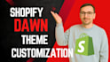 customize shopify dawn theme, fix bugs, create custom code blocks and sections