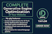 optimize your website for llms, ai search, GEO, aeo, chatgpt, google answer, se