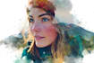 create interior illustration with watercolour or marker