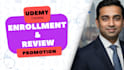 do udemy course promotion to gain students enrollment
