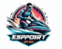create esport racing jets ki logo