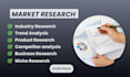 do market research, data gathering, competitor analysis