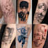 make anime, manga tattoo design