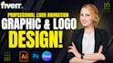 do premium motion graphics, logo graphics, flyers, vector art design and posters