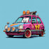 make your car cartoon into a funny car