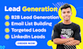 do linkedin lead generation and targeted prospect research