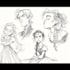 draw sketches with your character