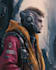 create a sci fi art, fantasy sci fi character art