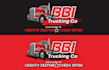 design classic looking trucking logo