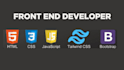 front end developer with  HTML, CSS, javascript