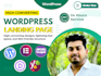 build high converting wordpress landing page using elementor