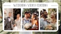 edit elegant cinematic wedding videos