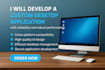 build scalable desktop app with mysql database