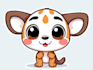 draw cute cartoon character, mascot, stickers
