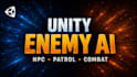 create or fix unity enemy ai and npc behavior systems for your game