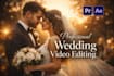 professional wedding video editing with cinematic touch