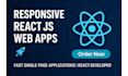 build responsive and interactive react js single page apps