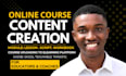 create online course content course creation skool online course kajabi course