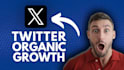 do organic twitter x marketing to grow followers fast