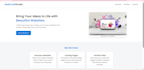 create a page website for instagram bio and whatsapp leads