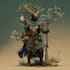 draw creepy style fantasy character art